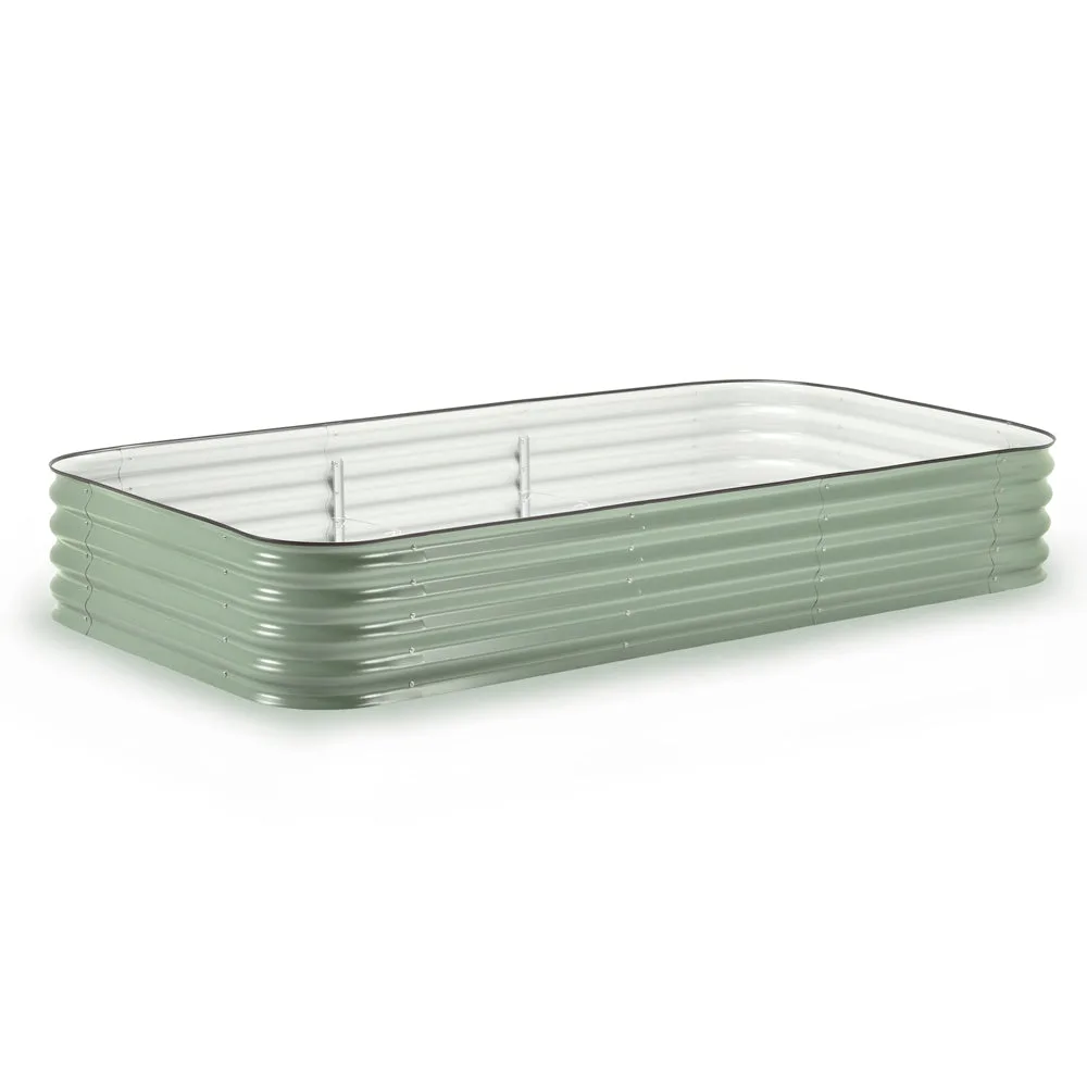 Large Modular Metal Raised Garden Bed - 15" Tall