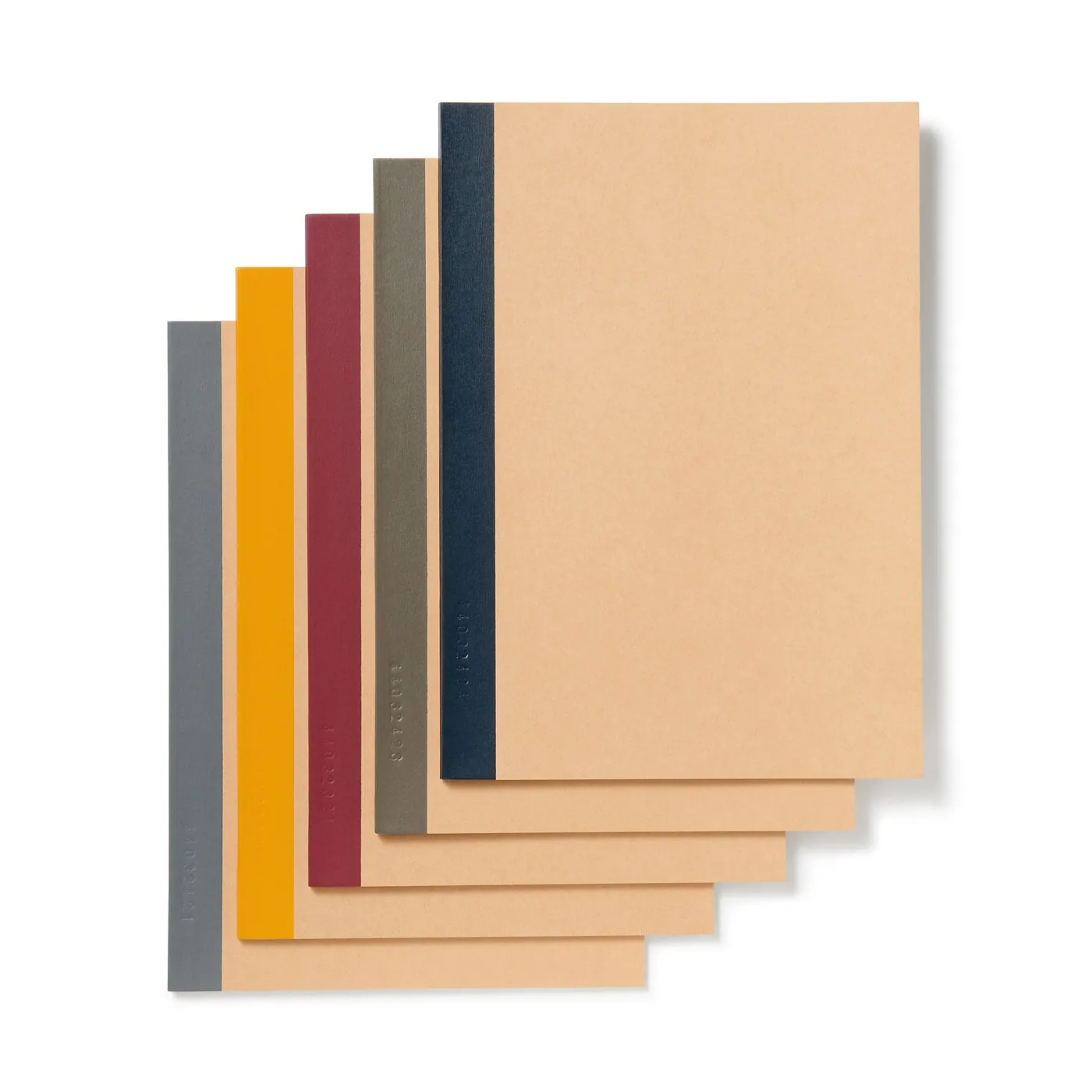 MUJI B5 6 mm notebook ×5