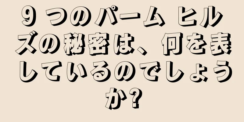 9 つのパーム ヒルズの秘密は、何を表しているのでしょうか?