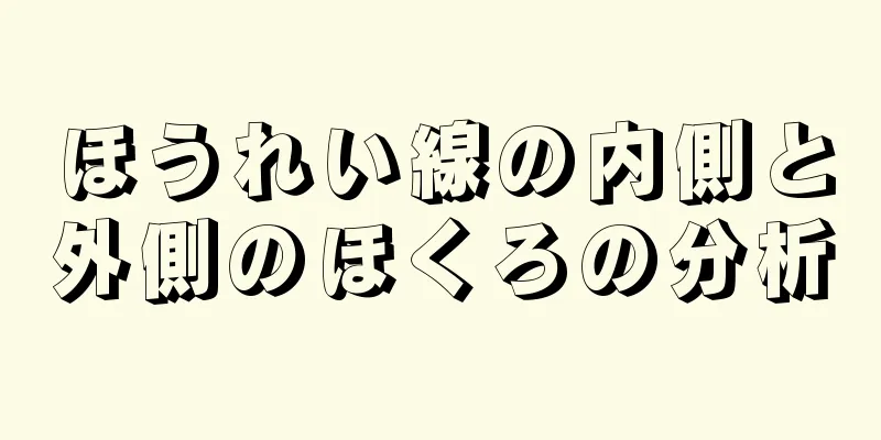 ほうれい線の内側と外側のほくろの分析