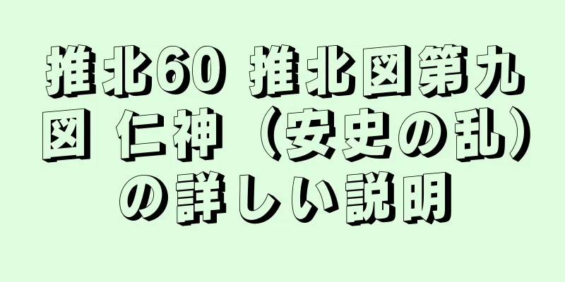 推北60 推北図第九図 仁神（安史の乱）の詳しい説明