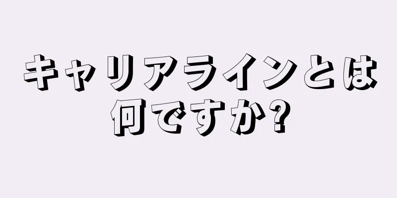 キャリアラインとは何ですか?