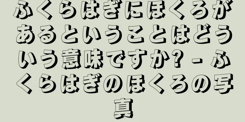 ふくらはぎにほくろがあるということはどういう意味ですか? - ふくらはぎのほくろの写真