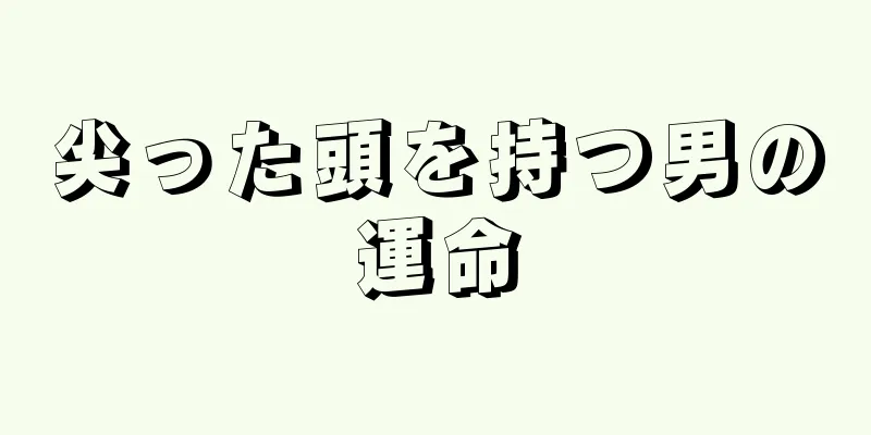 尖った頭を持つ男の運命