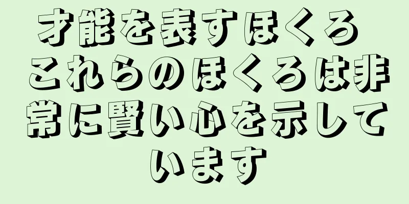 才能を表すほくろ これらのほくろは非常に賢い心を示しています