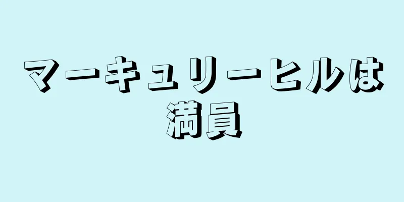 マーキュリーヒルは満員