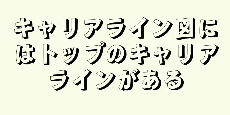 キャリアライン図にはトップのキャリアラインがある