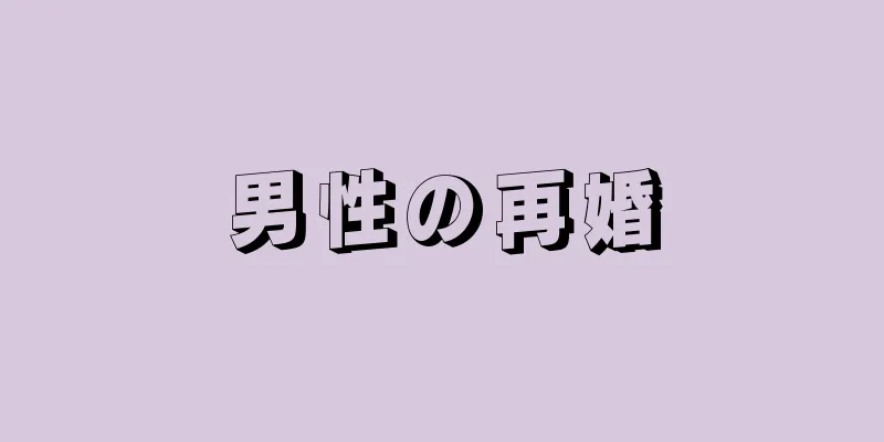 男性の再婚