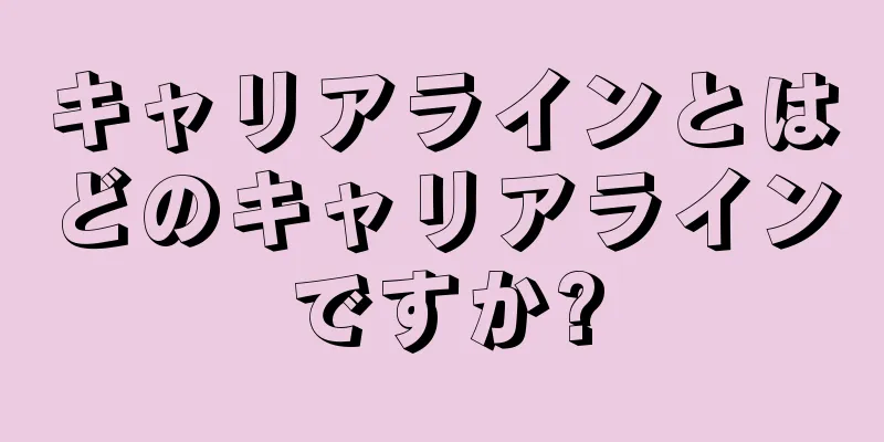 キャリアラインとはどのキャリアラインですか?