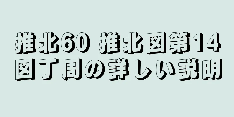 推北60 推北図第14図丁周の詳しい説明