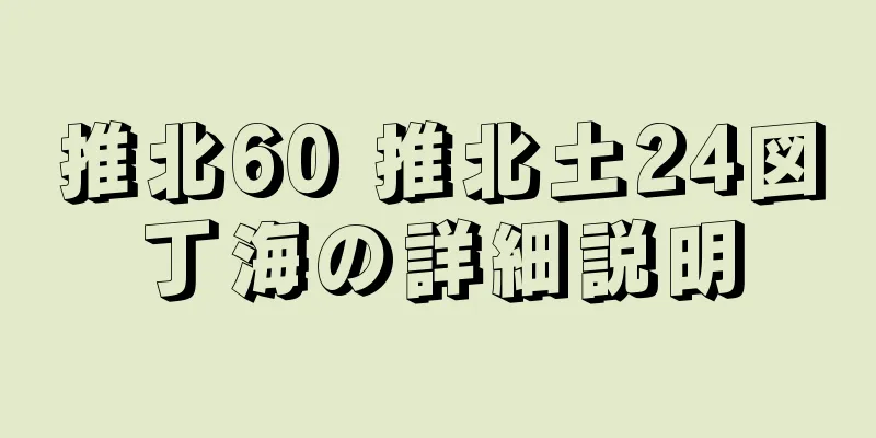 推北60 推北土24図丁海の詳細説明