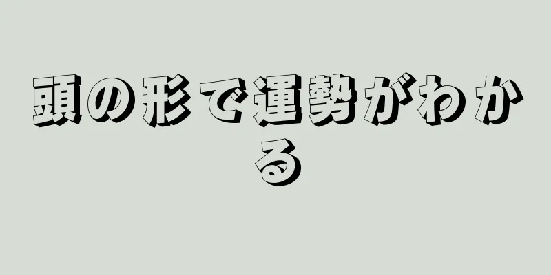 頭の形で運勢がわかる