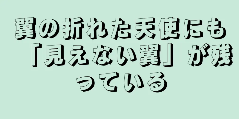 翼の折れた天使にも「見えない翼」が残っている