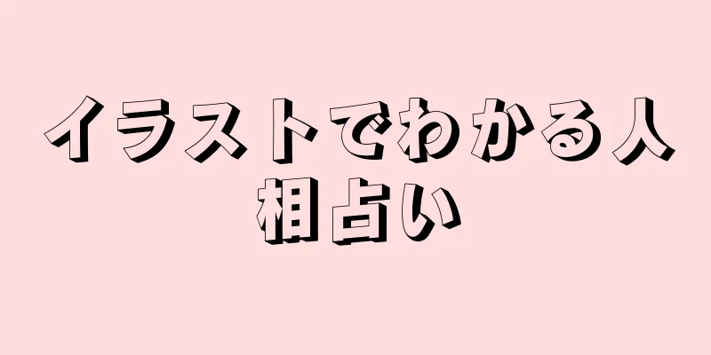 イラストでわかる人相占い