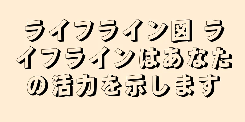 ライフライン図 ライフラインはあなたの活力を示します