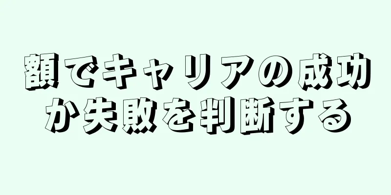 額でキャリアの成功か失敗を判断する