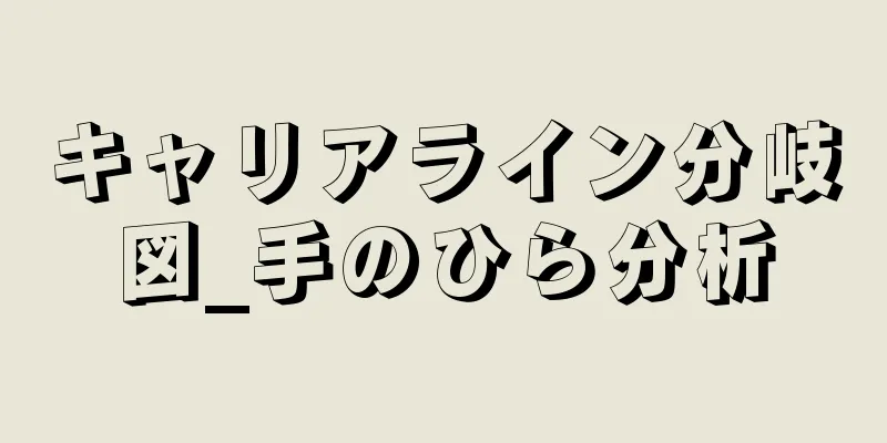 キャリアライン分岐図_手のひら分析